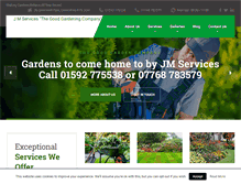 Tablet Screenshot of j-m-services.com